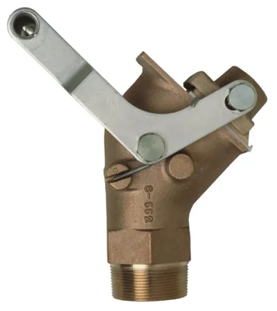 Brass drum Gate Valve for Viscous Liquids, 2" NPT bung