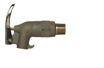 Brass Safety drum Faucet for Viscous Liquids, 3/4" NPT Bung, No Flame Arrester