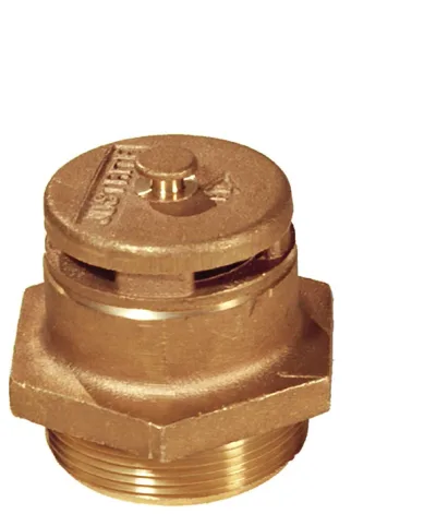 Brass Vertical Vent for Petroleum Based Applications, 2" Bung