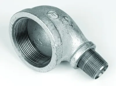 Cast-iron EL Fitting for Mounting drum Vent in 3/4" bung opening
