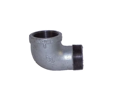 Cast-iron EL fitting for mounting vent in 2 in (DN50) bung opening