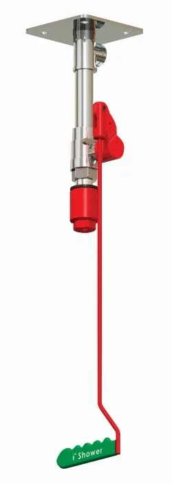Ceiling Mount, Hughes Drench Shower, Stainless Steel Pipe - 23GSV