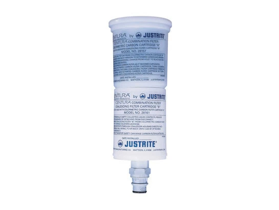 Coalescing/Carbon Filter with Disconnect, for HPLC Disposal Cans with Polyproplylene Disconnect - 28161