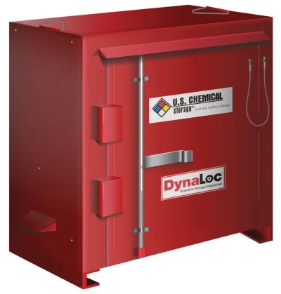 DynaLoc Type 2 Explosive Storage Outdoor Magazine, Red – EL201
