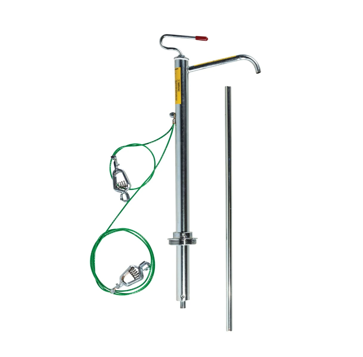 Electro Zinc Plated Steel Piston drum Pump for 30 and 55 Gallon Drums, with Flash Arrester - #07712