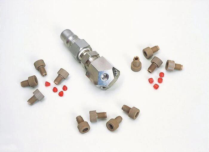 HPLC Manifold with Stainless Steel Fittings for Round Style or Quick-Disconnect Safety Disposal Can - 28168