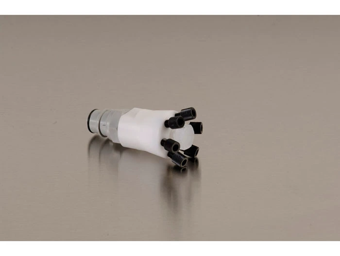 HPLC Poly Manifold with Polypropylene Quick Disconnect for Safety Disposal Can - 28178