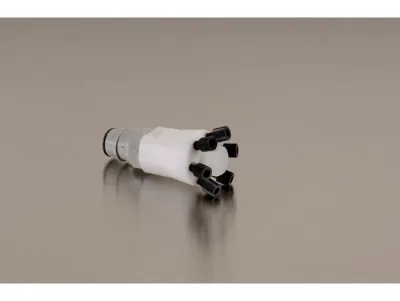 HPLC Poly Manifold with Polypropylene Quick Disconnect for Safety Disposal Can