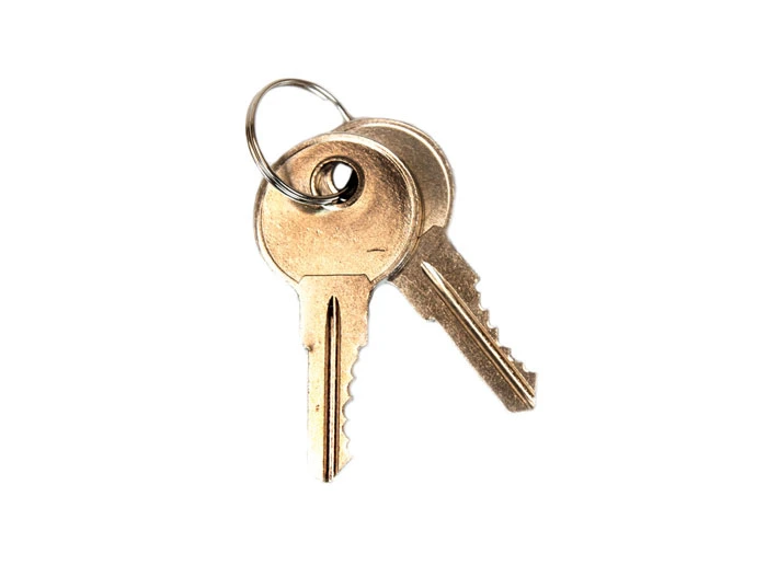 Lever Handle Replacement Keys for Safety Cabinets, Set of 2, Lock No. 331CK - 25999