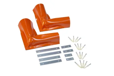 Make-A-Berm, Heavy Duty Vented Corner, 1.5 inch High, 2 per Box - #28494