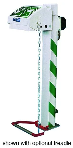 Pedestal Mount, Closed ABS Bowl, Hughes Eye/Face Wash, Freeze Protected, Galvanized Pipe, 240V C1D2 - H45GP-2H