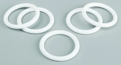 Platinum-Cured Silicone O-Rings for Carboys, 53mm Cap, 5 Pack