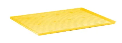 Poly Tray, Sump Combo for Shelf 29935, 2 Or 4 Gallon Safety Cabinet, Yellow
