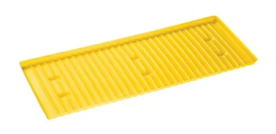 Polyethylene Sump Shelf Tray for 30, 40 and 45 Gallon Safety Cabinet, Yellow