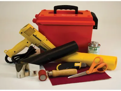 PVC Coated Berm Repair Kit with Heat Gun