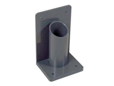 PVC Lecture Bottle (LB) Small Gas Cylinder Stand, 1 Cylinder Capacity, Wall/Bench Mount