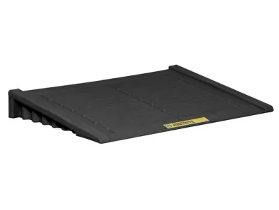 Ramp for 2 drum and Larger Accumulation Center, EcoPolyBlend™, Black