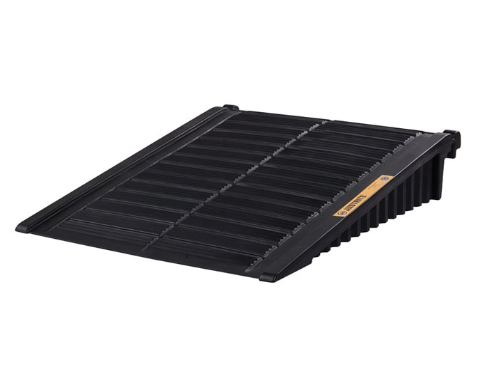Ramp for EcoPolyBlend™ DrumShed™, Recycled Polyethylene, Black - 28679