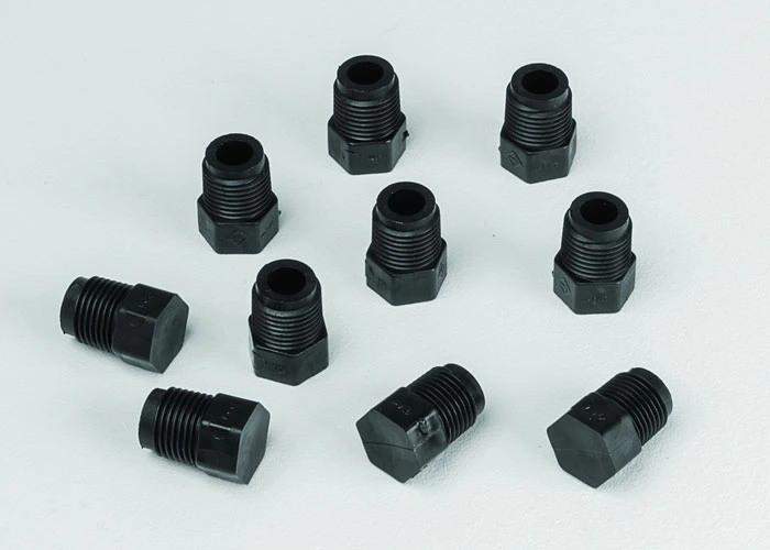 Replacement 1/8" MNPT Black Fitting with Hose Barb Plug, for VaporTrap™, 10-Pack - 12964