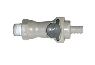 Replacement Polypropylene Fitting Disconnect Assembly with EPDM for 3/8-IN ID Tube for 12012, Non-Installed