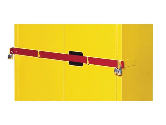 Replacement Security Bar for 45 Gal High Security Safety Cabinet, Red - 50961R