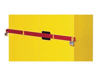 Replacement Security Bar for 45 Gal High Security Safety Cabinet, Red - 50961R