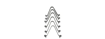 Replacement Spring Lock for Assembling QuietSite Sound Barriers Metal Frame, 6 Pack