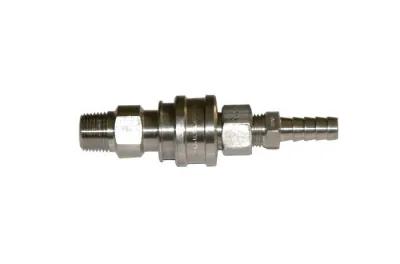 Replacement Stainless Steel Fitting Disconnect Assembly with PTFE for 3/8-IN ID Tube for 12014, Non-Installed