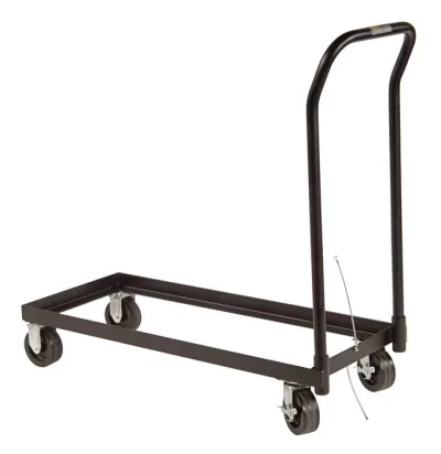 Rolling Cart for 30 Gallon and Piggyback Safety Cabinets, Poly Caster Wheels