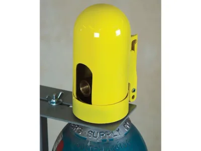 Safety Snap Cap for Gas Cylinders, Low Pressure-Fine Thread