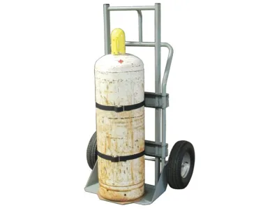 Single Cylinder Hand Truck | 16" Pneumatic Wheels