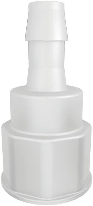 Spigot Fitting, 1-1/8" Thread with 1/2" Hose Barb