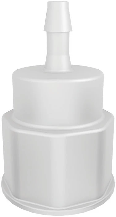 Spigot Fitting, 1-1/8" Thread with 1/4" Hose Barb - 12902