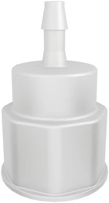 Spigot Fitting, 1-1/8" Thread with 1/4" Hose Barb