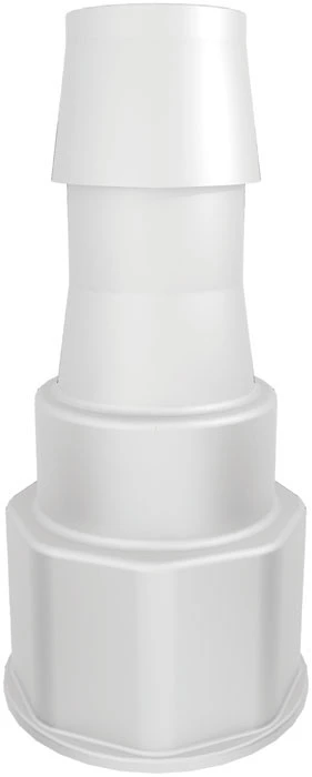 Spigot Fitting, 1-1/8" Thread with 3/4" Hose Barb - 12905