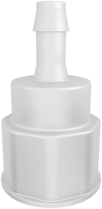 Spigot Fitting, 1-1/8" Thread with 3/8" Hose Barb - 12903