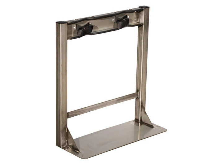 Stainless Steel Gas Cylinder Stand, 2 Cylinder Capacity - 35290