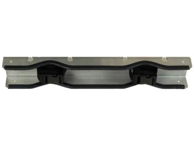 Stainless Steel Gas Cylinder Support Bracket, Two 12" Cylinder Capacity, Wall Mount