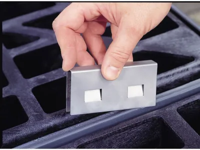 Stainless Steel Joining Clips for Connecting EcoPolyBlend™ Accumulation Centers, One Pair