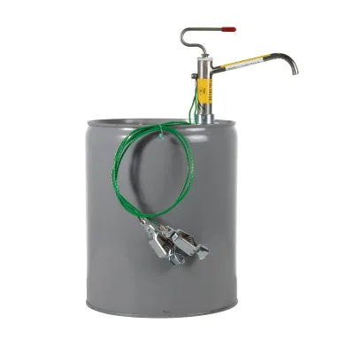 Stainless Steel Piston Safety drum Pump for 5 Gallon Pails, with Flash Arrester - #07713
