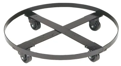 Steel Cross-Brace drum Dolly for Single Drums