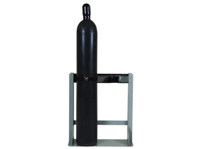 Steel Gas Cylinder Stand, 2 Cylinder Capacity