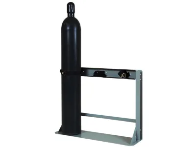 Steel Gas Cylinder Stand, 3 Cylinder Capacity