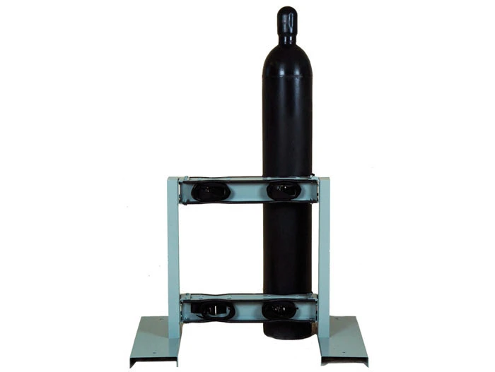 Steel Gas Cylinder Stand, 4 Cylinder Capacity, Back-to-Back - 35296