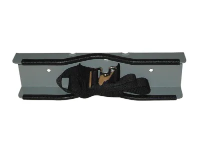 Steel Gas Cylinder Support Bracket, One 16" Cylinder Capacity, Wall Mount
