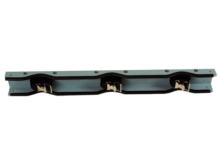 Steel Gas Cylinder Support Bracket, Three 12" Cylinder Capacity, Wall Mount - 35274