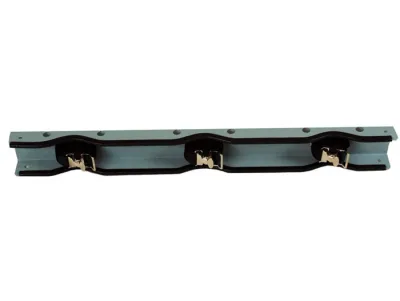 Steel Gas Cylinder Support Bracket, Three 12" Cylinder Capacity, Wall Mount