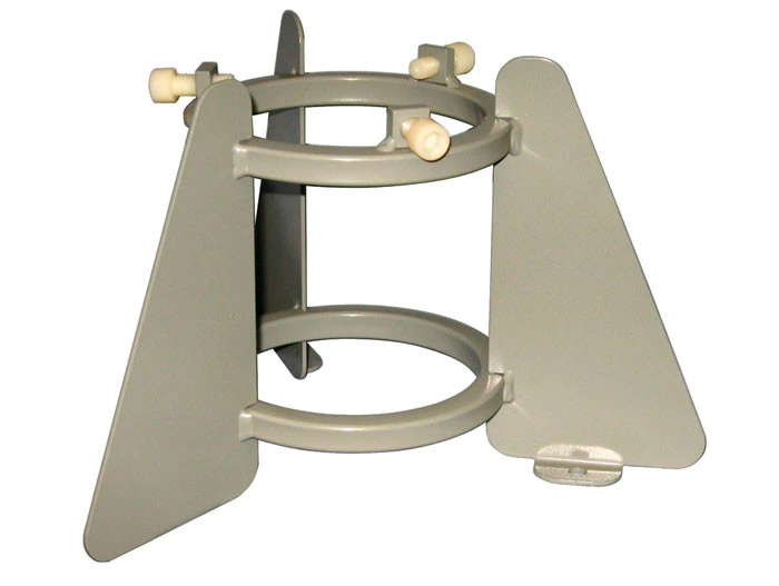 Steel Medical Oxygen Cylinder Stand, One 3.25 to 4.25" Diameter Cylinder Capacity - 35326