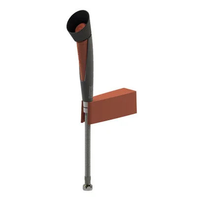 Wall Mount, 1 In-Line Nozzle, Hughes Handheld Drench Hose Eyewash Station - OPT100
