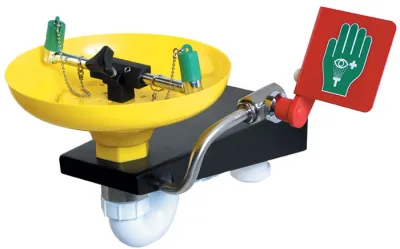 Wall Mount, Open ABS Bowl, Hughes Eye/Face Wash - 75GEW